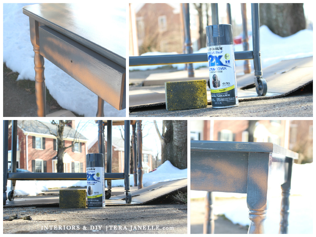 Spray Painting Furniture - DIY & Interior Design Lynchburg VA