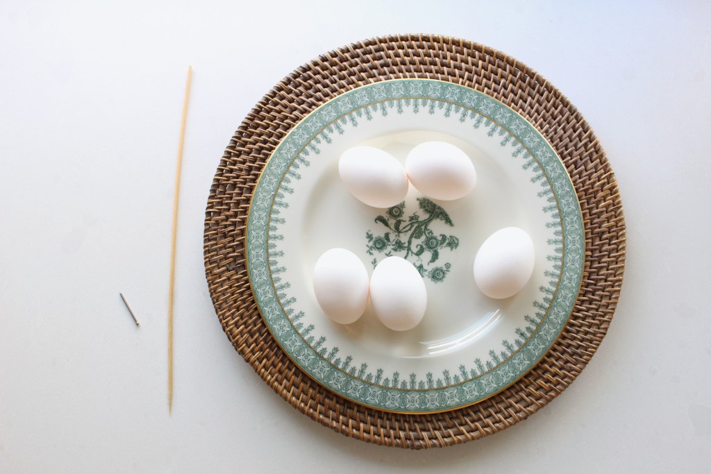 How to blow out an egg for decorating - TeraJanelle.com DIY & Interior Design Lynchburg VA