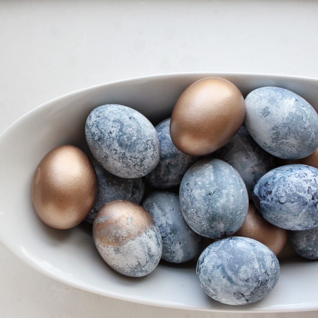 Marble & Bronze Easter Eggs - TeraJanelle.com DIY & Interior Design Lynchburg VA