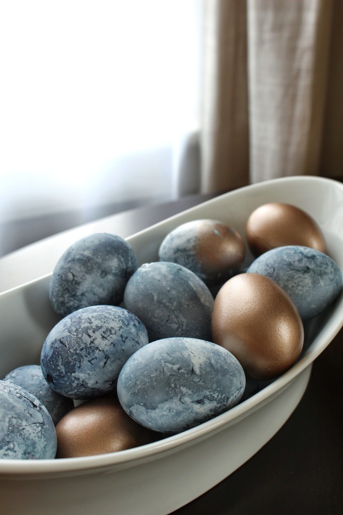 Marble & Bronze Easter Eggs - TeraJanelle.com DIY & Interior Design Lynchburg VA