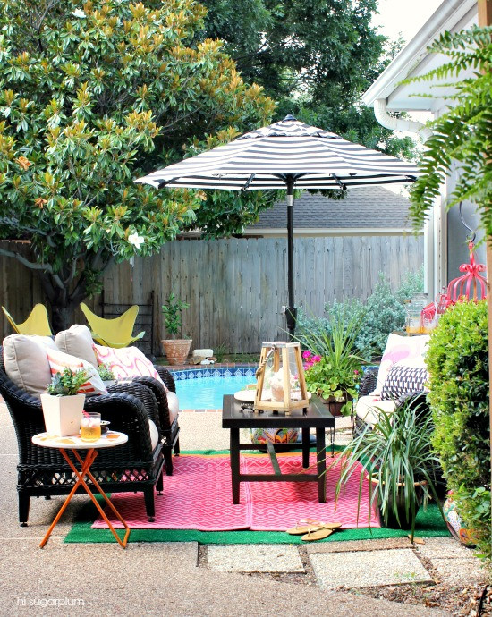 Colorful Indoor Outdoor Living Spaces - Patios and Decks