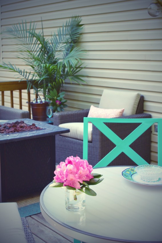 Target Threshold Heatherstone Patio Furniture Deck and Patio Design Reveal