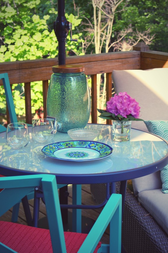 Target Threshold Heatherstone Patio Furniture Deck and Patio Design Reveal