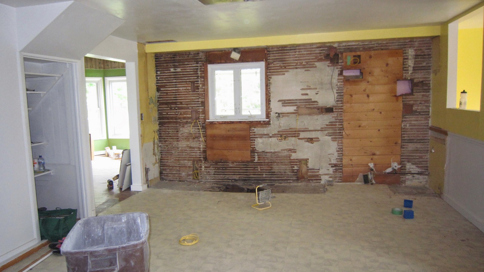 BEFORE & AFTER: Affordable Farmhouse Kitchen Renovation - Gray and White - Granite and Laminate Counters - Marble Backsplash