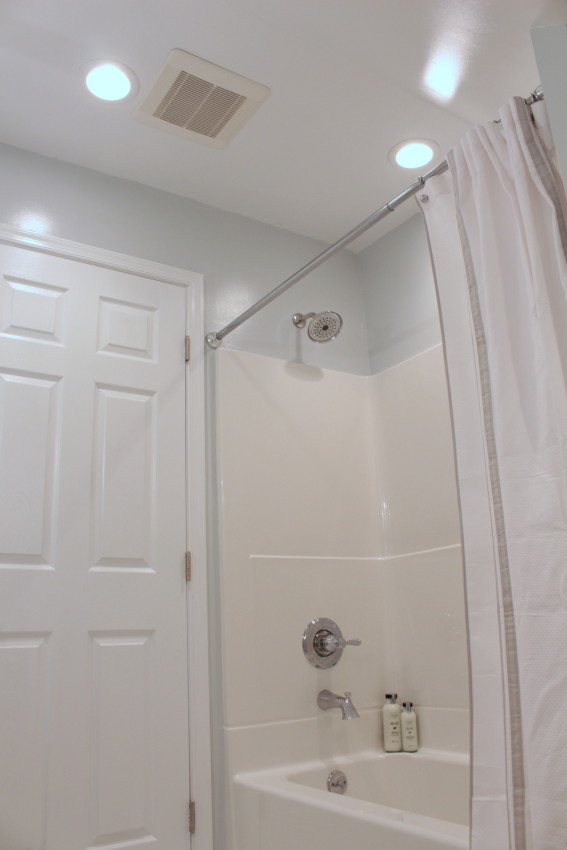 Bathroom Renovation - Before and After Photos - Classic Marble Bath
