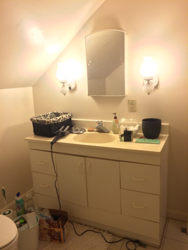 Bathroom Renovation - Before and After Photos - Classic Marble Bath