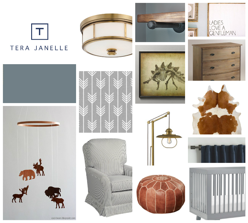 Tera Janelle Design - Nursery Design Board